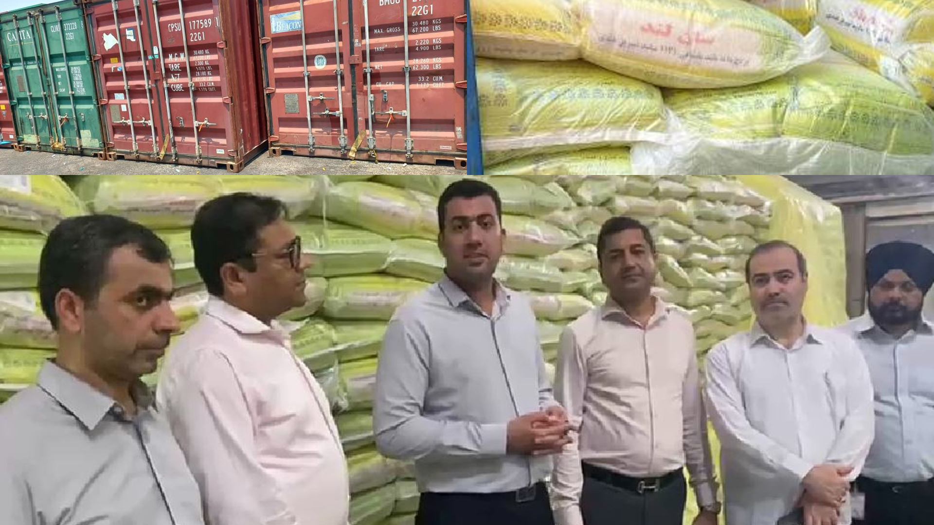 ورود محموله 25 هزار تنی برنج هندی شرکت جاهد به بندرعباس