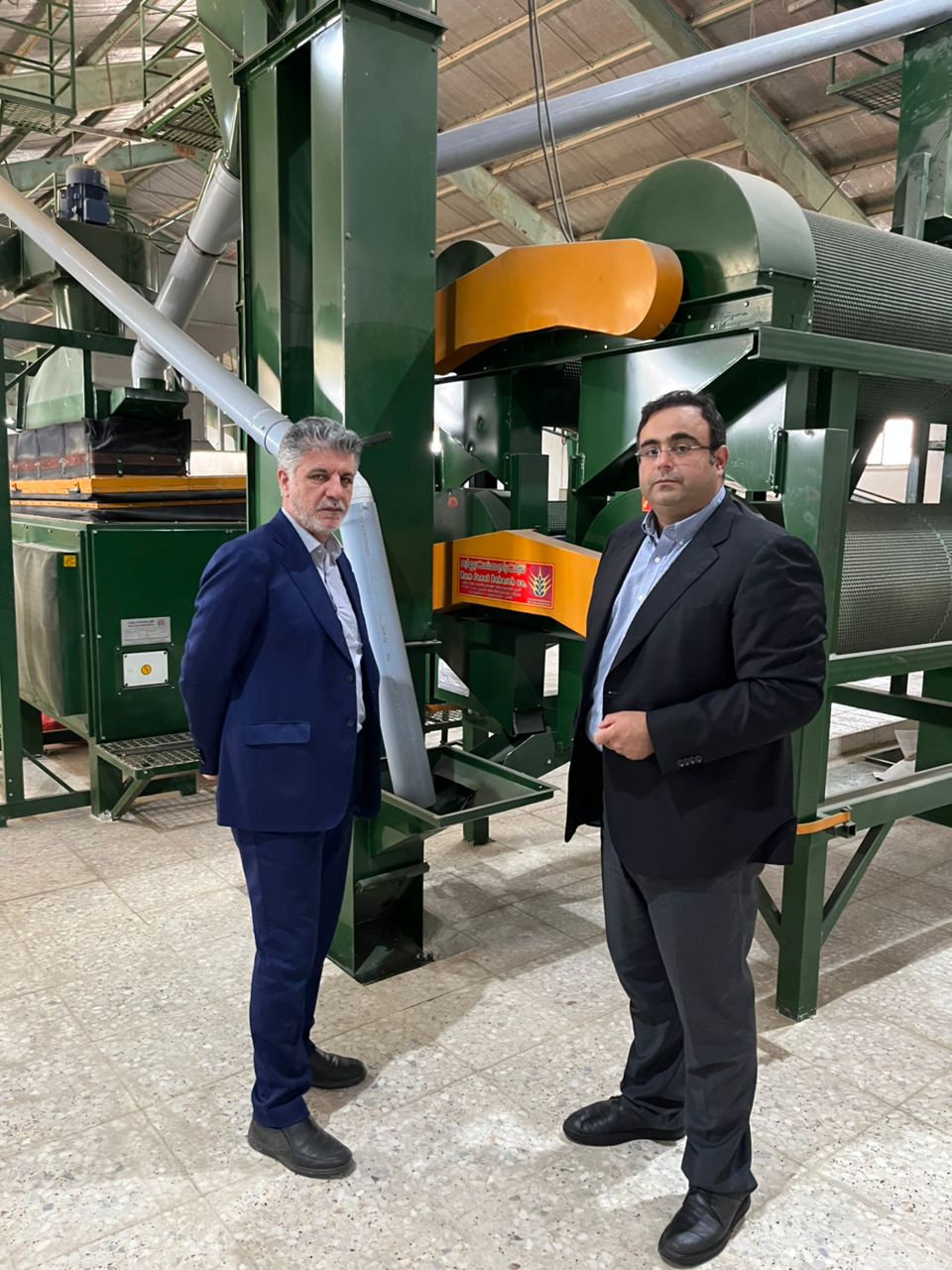 موافقت رئیس سازمان جهاد کشاورزی استان گلستان با توسعه کارخانه بذرگیری جاهد