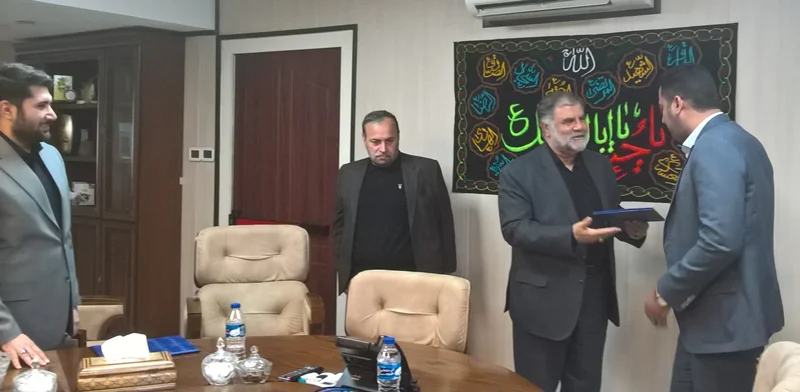 جلسه تودیع و معارفه مدیرعامل شرکت سرمایه گذاری جاهد